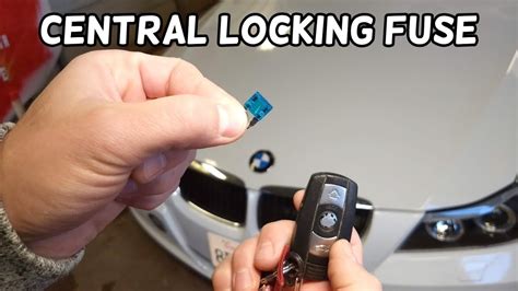 But if that doesn't work, one can just leave it unplugged and restore the <strong>fuse</strong>. . Bmw e90 central locking fuse location
